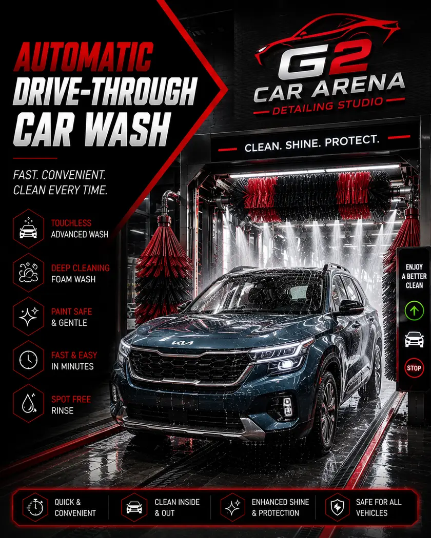 Automatic Drive-Through Car Wash